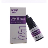 Ready Stock 登泰克粘结剂Dentex Original Total Etch Light Cure Adhesive 5ml dental bonding agent