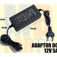 ADAPTOR 12 VOLT 5 AMPER MURNI UNTUK POMPA DC MURAH