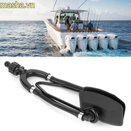 Boat Outboard Motor Cleaner, Dual Feed Motor Ear Muff Cups Boat Outboard Motor Water Flusher,  Round