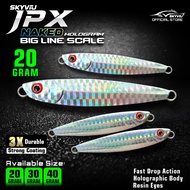 Metal Jig Bait 20 Gram SKYVIU JPX Hologram Naked Motif Silver Micro Jig 20 gr Killer Sea Fishing Bai