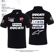 Ducati Motorcycle DUCATI Short sleeved POLO Shirt MotoGp20 Racing Men's Cycling T-shirt Top Clothes Summer.