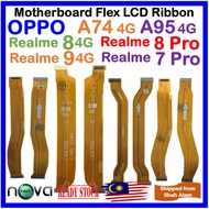 ORl  Motherboard and LCD Flex Cable Mainboard Ribbon UI Ribbon Fit For OPPO A74 4G / OPPO A95 4G / O