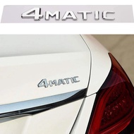 4MATIC 3D ABS Car Letters Rear Trunk 4Matic Logo Emblem Stickers Badge For Mercedes ML 320 CDI C300 
