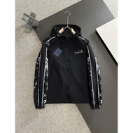 Men's hoodie jacket, men's lv jacket, luxury parachute zipper