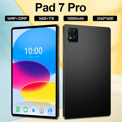 Pad 7 Pro 10000mAh 22GB+2TB 5G Dual SIM Tablet Android Global Version Original 10.1" HD Tablet PC Up