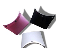 Pet Helm Panjang Polos Warna Merah Putih Hitam Biru Kuning Pink || Pet Helm Bogo Long Clasik Retro C