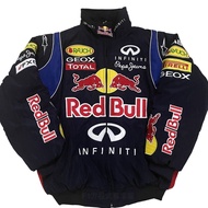 Ready Stock F1 Racing Suit, Motorcycle Riding Suit, Motorcycle Suit, Autumn And Winter Cotton Coat, Cotton Coat, Windproof Jacket For Men And Women
