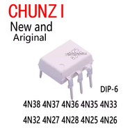 10pcs New and Original IC DIP-6 4N38 4N37 4N36 4N35 4N33 4N32 4N27 4N28 4N25 4N26