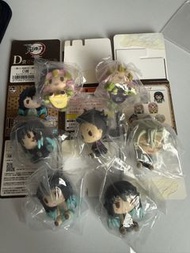 尋回最後小量 鬼滅之刃 一番賞 襲擊 D賞 豆豆小公仔散買  圖中8隻 $600 散買戀柱$150@ 霞柱$150@ 風柱$100@  炭治郎彌豆子炎柱 Figma SHF rement