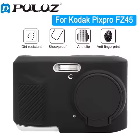 PULUZ For Kodak Pixpro FZ45 Camera Glossy Soft Silicone Protective Case
