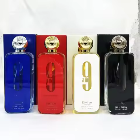 100ml/ 3.4oz 9PM 9AM Original Men's Perfume Afnan Light Fragrance Long Lasting Fragrance Women's Per
