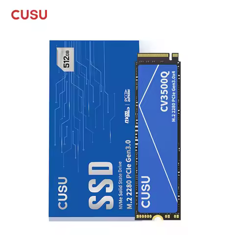 CUSU NVMe SSD M2 512GB 1TB 2TB 256GB SSD M.2 2280 PCIe3.0 Solid State Drive Disk for Desktop Laptop