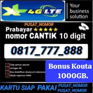 Promo Kartu Perdana XL 10Digit Bonus Kuota 1000GB Support Jaringan 4G LTE