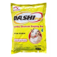 DASHI PLUS 1KG DASHI POWDER 1 KG AJINOMOTO DASHI/ DASHI BEEF EXTRACT SEASONING 1 KG