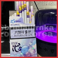 (CEMILAN TUKANG) PROMO ESSE ITS BUBBLE PURPLE (PERBUNGKUS) - ROKOK KOREA IMPORT PRIVASI AMAN