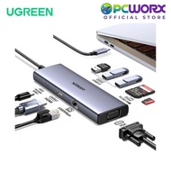 Ugreen CM498 15600 USB-C 9-In-1 Multifunction Adapter 15cm