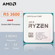 Bộ xử lý CPU Ryzen R5 3600 sáu nhân mười hai luồng 3,6 GHz đã qua'sử dụng 7NM 65W L3=32M Socket AM4