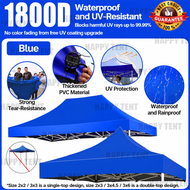 【Extra thick】6x6 8x8 10x10 10x15 10x20 Canvas only market canopy / kanvas kanopi / kain kanopi khema