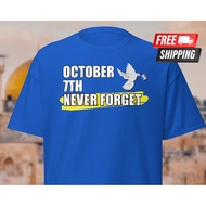 2025 gift shirt October 7th Shirt Stand With Israel T Shirt Pro Israel Shirt Jewish Pride