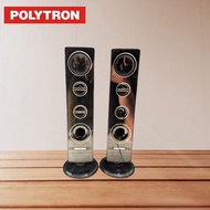 SPEAKER PASIF POLYTRON PMA 9506 / PMA9526 - SPEAKER TOWER TV LED POLYTRON 24 - 32 INCH