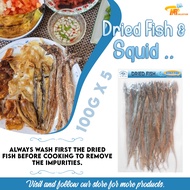 Dried Fish ESPADA KITKIT Espada Thin Fish ( 500g/1KG ) Sun Dried Fish Quality Taste Dried