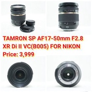 TAMRON SP AF17-50mm F2.8 XR Di II VCFOR NIKON