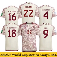【Fans/S-4XL】ready stock 22-23 Mexico away kit football men's short sleeved  fans jersey   22/23 West Ham United home