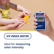 Solarmeter Model 6.5 UV Index Meter, Handheld Digital Radiometer for Measuring Ultraviolet Light, Me