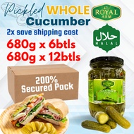 ROYALARM Pickle Cucumber Slice Pickles Cucumber Sliced Halal Jeruk Gherkin Halal Pickel Cucumber Pic