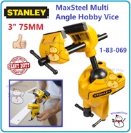 STANLEY 3" 75MM MAXSTEEL MULTI ANGLE HOBBY VICE BASE TABLE BENCH CLAMP CLAMPS HOBBY 83-069 83069 CLA