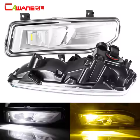 2 X Fog Light Assembly For Nissan X-Trail Xtrail Rogue Micra Leaf 30W Car Driver + Passenger LED Fog