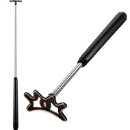 Sumind Retractable Pool Bridge Stick,Billiards Cue Stick Bridge with Removable Bridge Head and Wood 