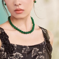 N968 multicolored jade necklace, jade necklace, jade necklace
