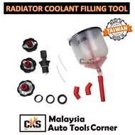 Universal Radiator Coolant Filling Tool Radiator Bleeder Coolant Funnel Coolant Charger Coolant Repl