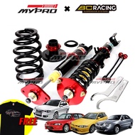 BC Racing V1 Series Adjustable Absorber High Low Bodyshift ( Soft Hard ) for proton waja/gen2/wira/p