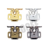 2PCS Door Stop Closer Stoppers Damper Buffer Magnet Cabinet Catches With Screws For Wardrobe Hardware Furniture Fittings