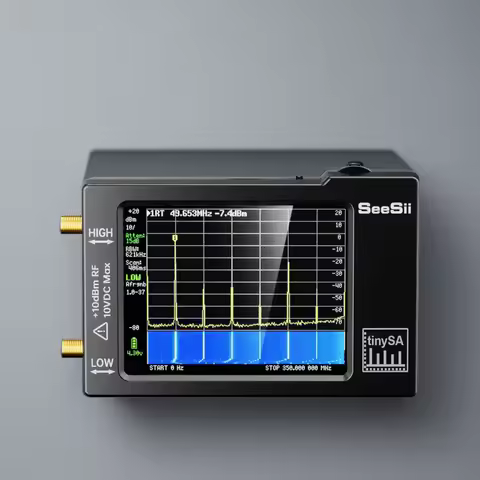 Portable TinySA Spectrum Analyzer Upgraded V0.3.1 Tiny Frequency Analyzer 100kHz to 960MHz MF/HF/VHF