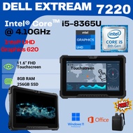 Dell Latitude 7220 Rugged Tablet i5-8365U 8th Gen 11.6" FHD Touchscreen 16GB RAM 512GB SSD Windows 1