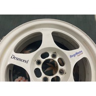 Stciker Rim Evo Regamaster Forged Desmond Print Cutting Ori