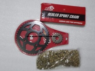 Trọn bộ sên nhông dĩa REDLEO xe Dream - Wave - Sirius - Ex 135 - Ex 150 - Winner 150 - Raider - Soni