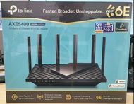 全新未開封 TPLink AXE5400 三頻 高階 寬頻路由器 Broadband Router (支擾 6Ghz, 5Ghz & 2.4Ghz 頻譜)
