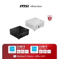 MSI MINI PC CUBI-5 12M-241TH | CUBI-5-12M-242TH | Intel core i3-1215U | Intel UHD Graphics | 8GB DDR4 | 256G M.2 PCIe SSD | Windows 11 home+Office 2021 (มินิพีซี) [Pre-Order จัดส่งภายใน7-15วัน]