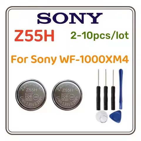 2-10Pcs/Lot Original battery Z55H replacement CP1254 1254 for Sony WF-1000XM4 XM4 Bluetooth Headset