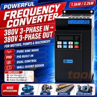 5kw Frequency inverter VFD Inverter  Variable Frequency Drive 380v single phase to three phase 3ph M
