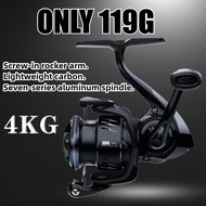 ORCA S2 4KG Fishing Reel Slant Shallow Line Spool Lightweight Long-Range High Carbon Spinning Reel