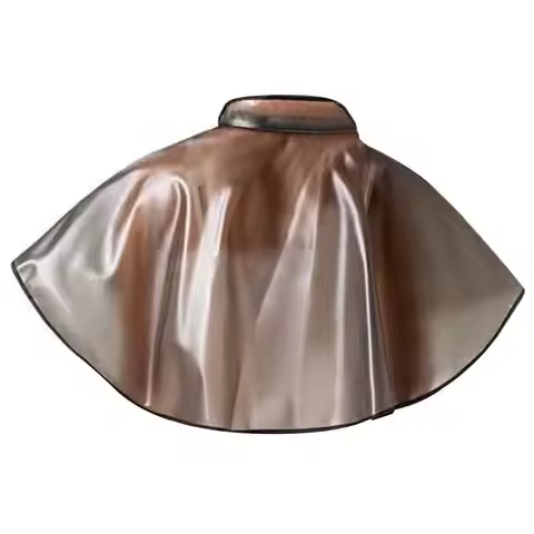 PVC Waterproof Hair Dying Apron Professional Unisex Hair Color Capes Shampoo Capes