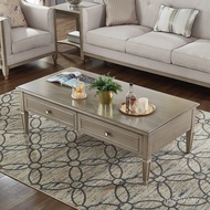 Small Apartment TV Cabinet All Solid Wood Coffee Table I1 Combination Household American Modern Simp