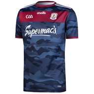 GAA GALWAY GAELIC FOOTBALL 2018 CAMO AWAY KIT