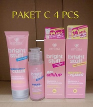 Bisa COD Paket Emina 1 Satu Paket Series Lengkap Komplit Ekonomis / Paket Hemat Emina Bright Stuff U
