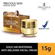 Precious Skin Thailand Gold 24K Whitening Anti Melasma Facial Cream /